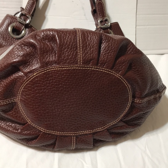 LENNY E CIA leather shoulder bag, made in Brazil with crystals balls tag - Picture 5 of 13